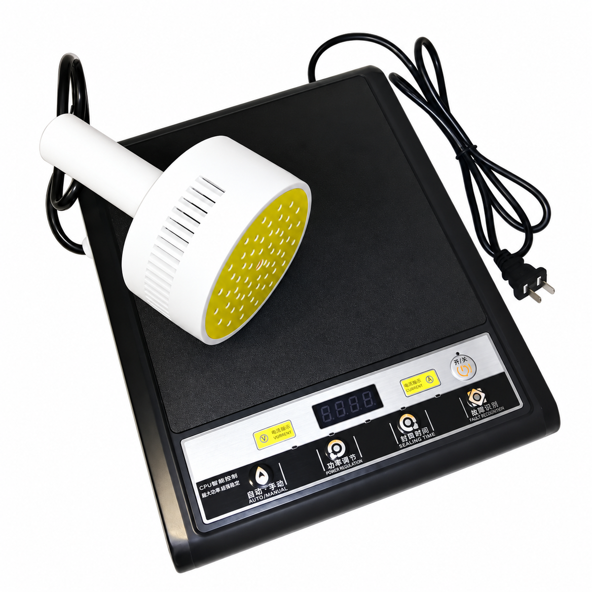 Induction Bottle Sealer 800-1200W Adjustable Handheld Foil Sealing Machine 20-100mm