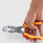 Heavy Duty 8 in 1 Insulated Electrician Pliers with Wire Stripper Cutter and Crimping Function