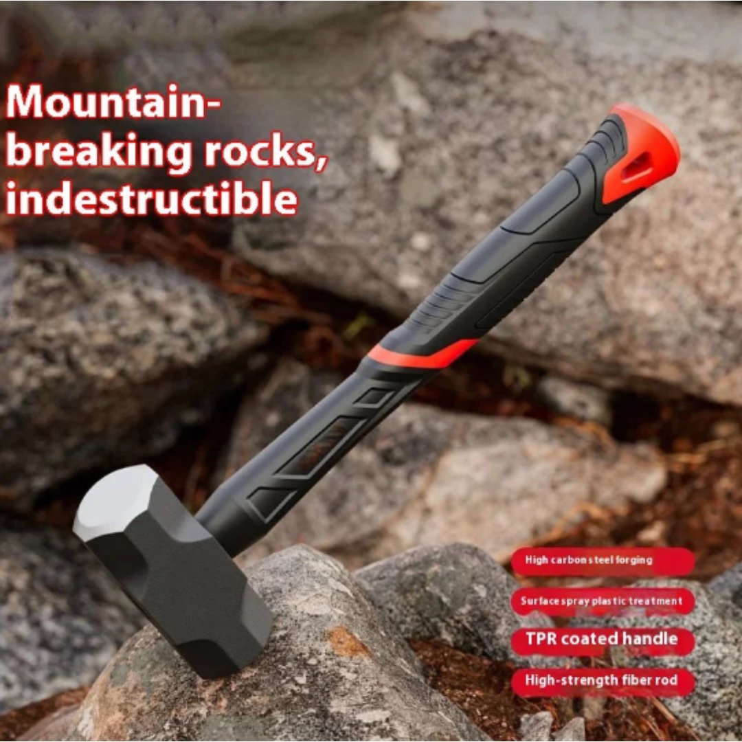 Heavy Duty Octagonal Hammer Hand Tool for Masonry, Demolition & Wall Breaking