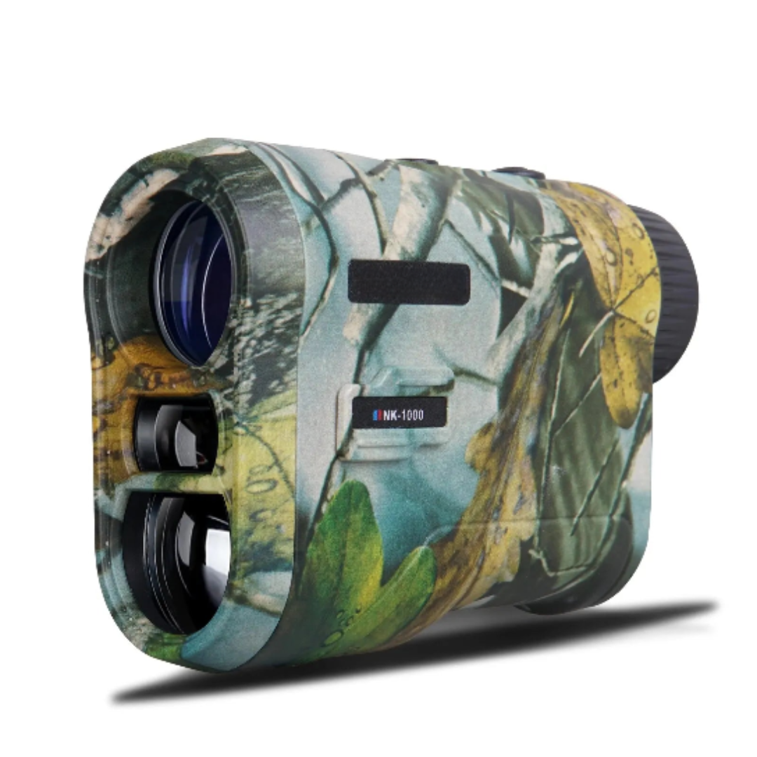 Portable Rechargeable Laser Rangefinder 1000m Distance Meter with 6X Zoom and Multiple Measurement Modes