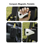 Waterproof Rechargeable Golf Distance Rangefinder with Magnetic Mount 7x Magnification 1200 Yard Range