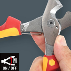 Heavy Duty 8 in 1 Insulated Electrician Pliers with Wire Stripper Cutter and Crimping Function
