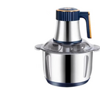 Electric Meat Grinder 5L Stainless Steel Food Processor Vegetable Chopper 500W 5-Speed Multi-Function