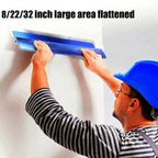 Heavy Duty Drywall Skimming Spatula Flexible Blade 55cm Aluminum Handle Wall Smoothing Tool