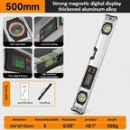 Digital Angle Finder Protractor with Magnetic Base and LED Display 0–90° Level Ruler