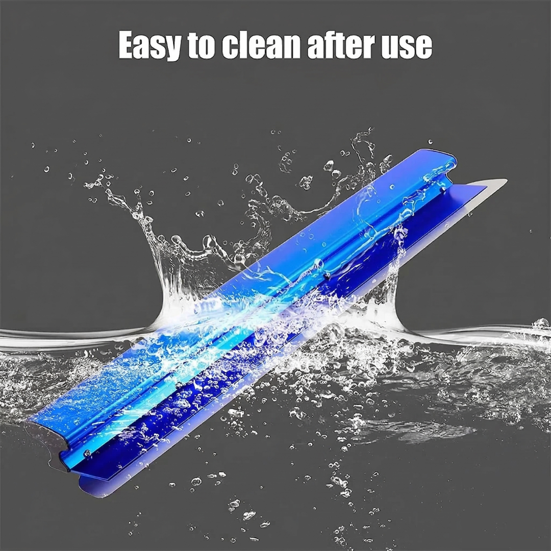 Heavy Duty Drywall Skimming Spatula Flexible Blade 55cm Aluminum Handle Wall Smoothing Tool