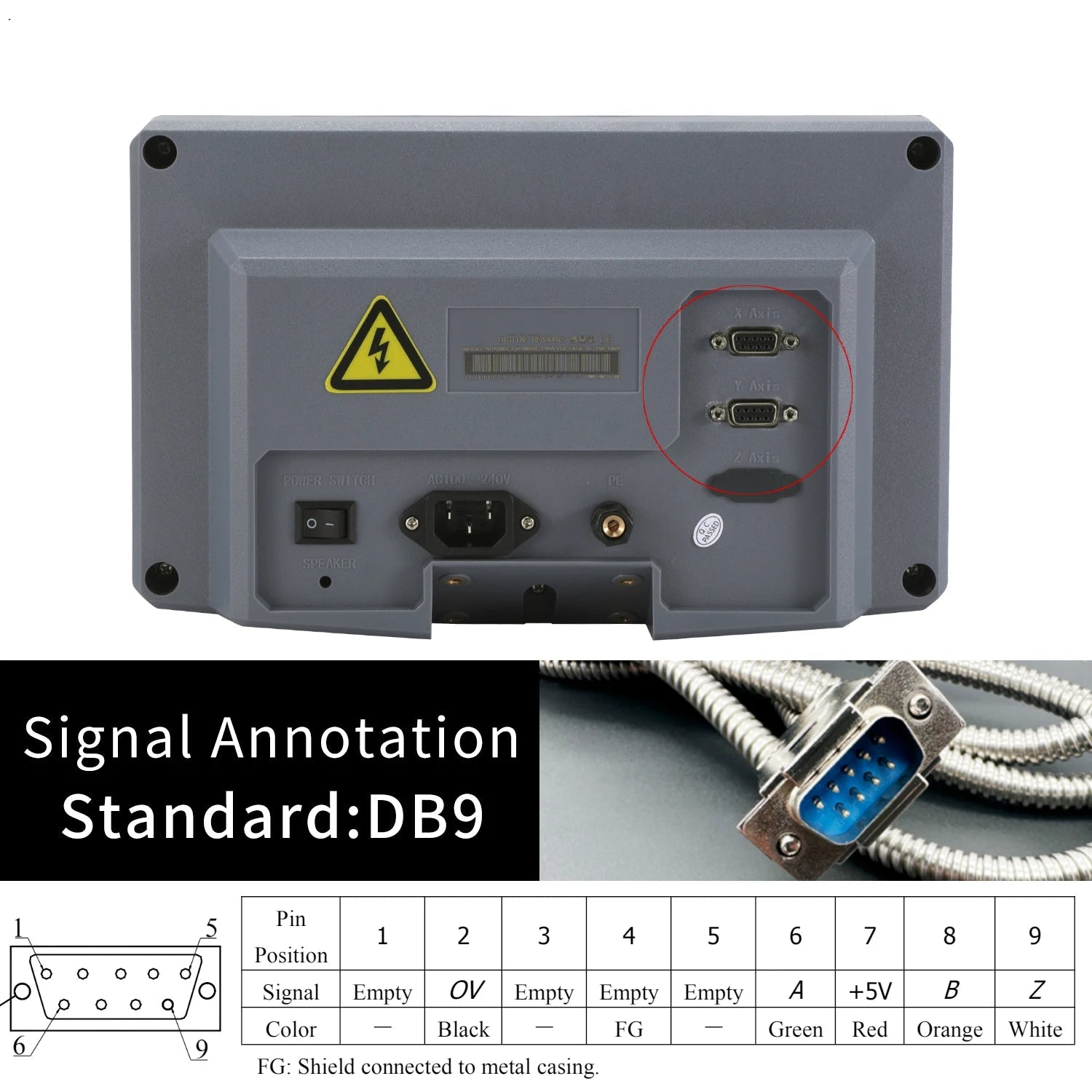 2 Axis Digital Readout Display with 2 Linear Glass Scales 0.005mm Resolution for Milling and Lathe Machines