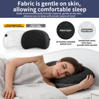 Portable Inflatable Camping Pillow Waterproof Travel Hiking Air Cushion with Storage Bag