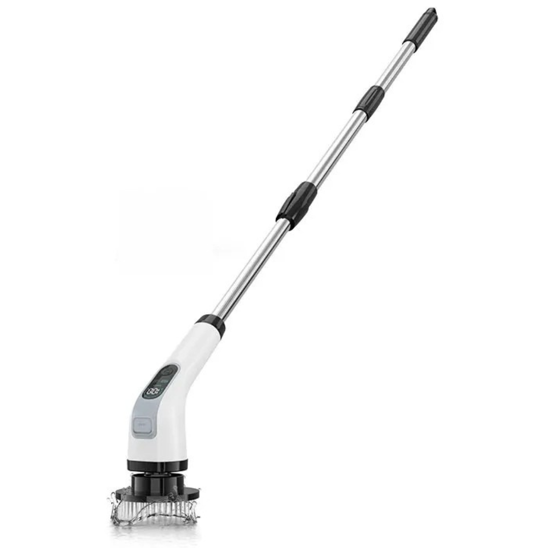 Cordless Electric Spin Cleaning Brush with Extendable Handle Rechargeable 7-in-1 Multi Surface Scrubber