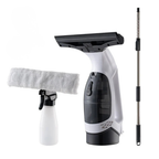 Portable Cordless Window Vacuum Cleaner Rechargeable Glass Cleaning Tool
