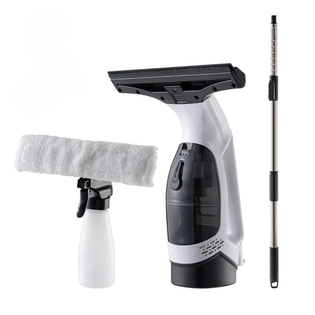 Portable Cordless Window Vacuum Cleaner Rechargeable Glass Cleaning Tool