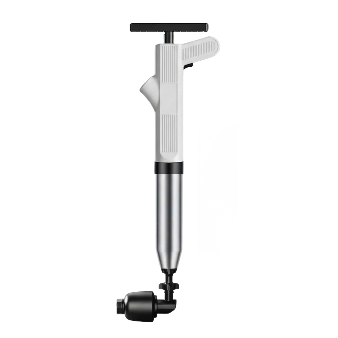 Multi-Purpose Pipe Cleaning Tool with Air Pressure Pump for Toilet Sink and Floor Drain