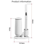 Disposable Toilet Brush Set with Replacement Heads Bathroom Cleaning Brush and Holder