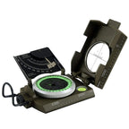 Waterproof Metal Compass with Noctilucent Display Portable Outdoor Navigation Tool for Hiking
