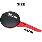 Electric Crepe and Pancake Maker 650W Non-Stick Flat Griddle Cooking Pan 220-240V