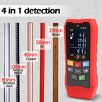 4-in-1 Digital Wall Scanner Stud Finder Metal Detector and Live Wire Locator with LCD Display Rechargeable