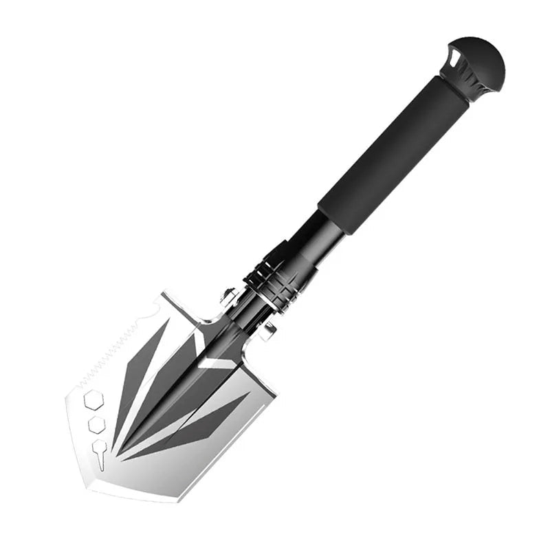 Portable Folding Garden Shovel Stainless Steel Multi Tool for Camping Digging and Outdoor Use