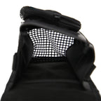 Scuba Diving Mesh Gear Pouch with Dual Pockets D-Ring and Belt Attachment for Reel and SMB Storage