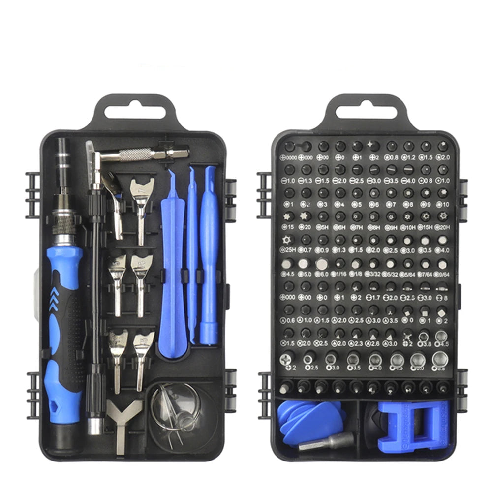 Precision Magnetic Screwdriver Set for Phone Repair – Torx & Hex Bits with Handle Electronics Tool Kit