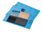 Leather Sharpening Strop Tool with Polishing Compound and Sandpaper for Leathercraft Edge Tools
