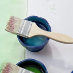 24 Piece 48mm Flat Paint Brush Set for Walls, Furniture, Varnish and Multi Purpose Use