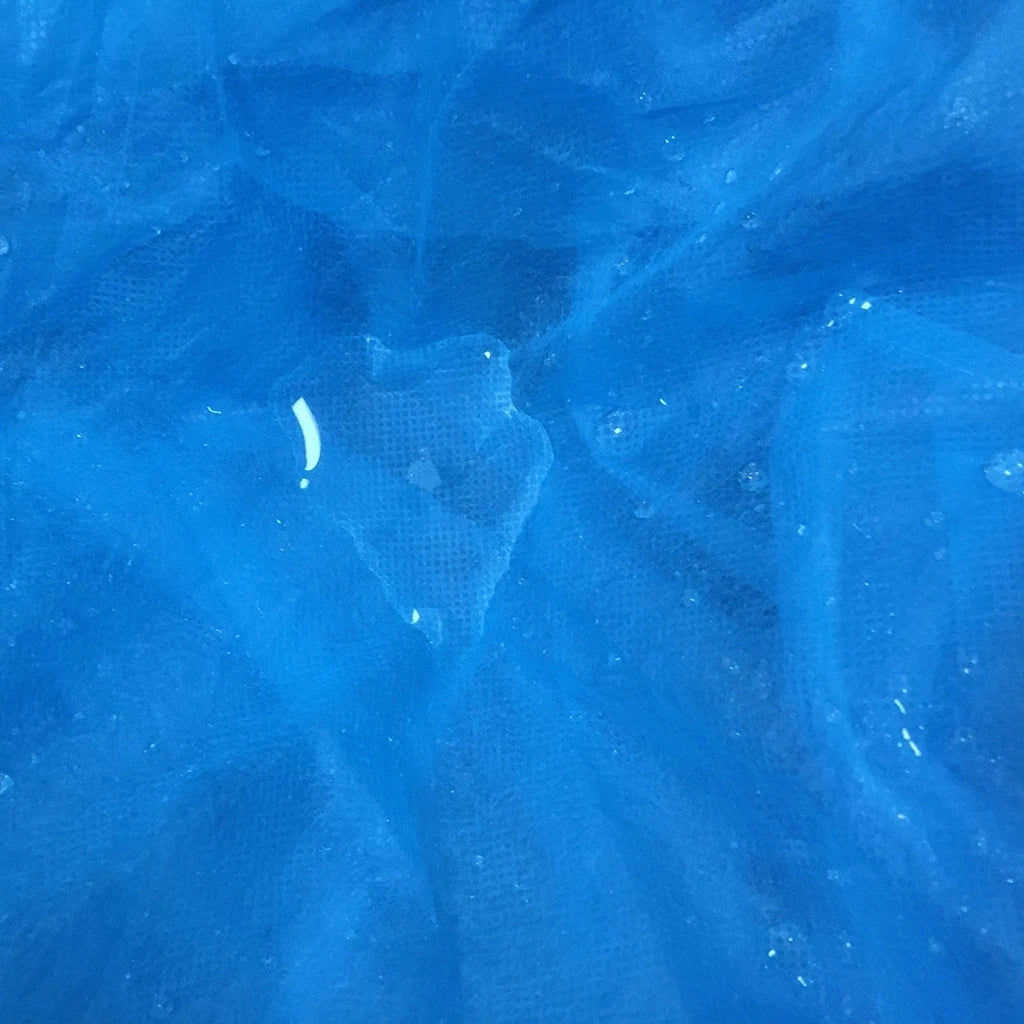 Disposable Work Gowns 10 Pack Non-Woven Long Sleeve Blue Cover Gowns 110cm