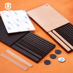 Leather Sharpening Strop Tool with Polishing Compound and Sandpaper for Leathercraft Edge Tools