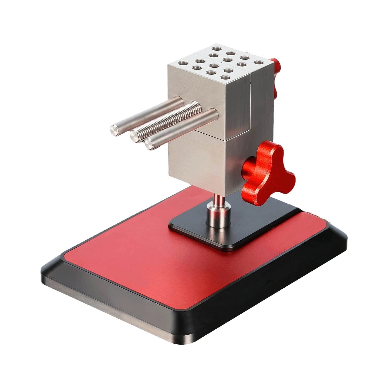 Tabletop Bench Vise Adjustable Directional Clamp Base for Craft Model Making DIY Repair Work