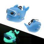 Diving Regulator Mouthpiece Cover Luminous Dolphin Design with 360 Degree Rotating Clip