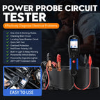 Automotive Power Circuit Probe Tester V200PRO 12V/24V with 120cm Cable and Fuse Testing