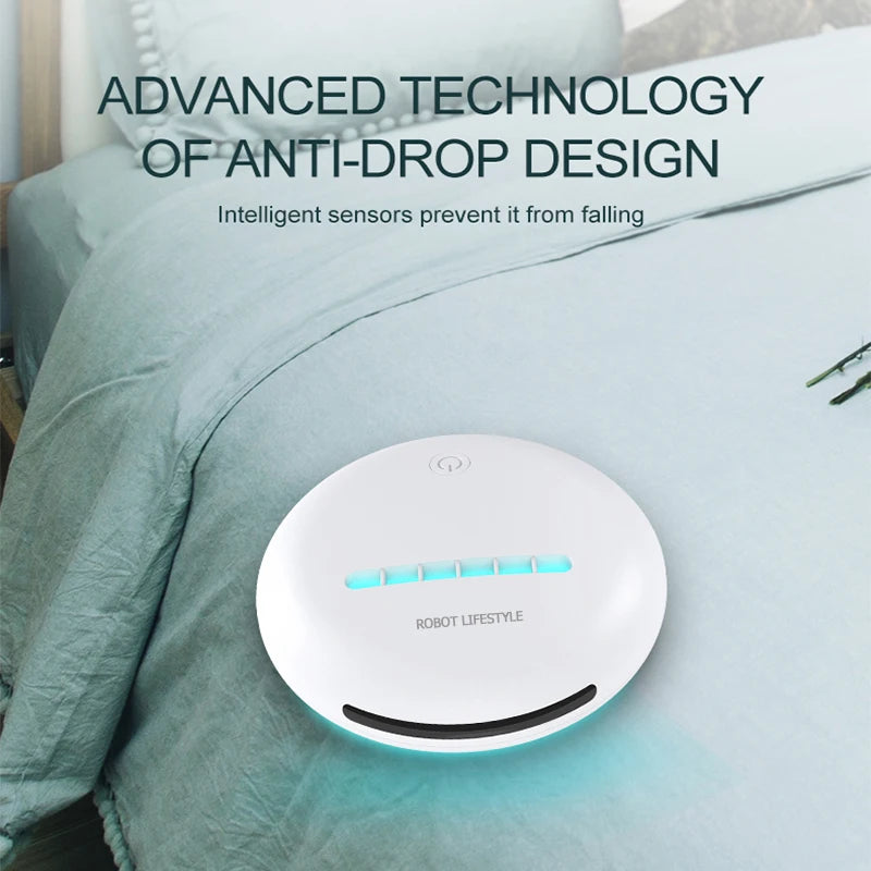 Wireless Handheld Mattress Vacuum Cleaner with UV Light and Rechargeable Battery for Bed and Fabric Cleaning