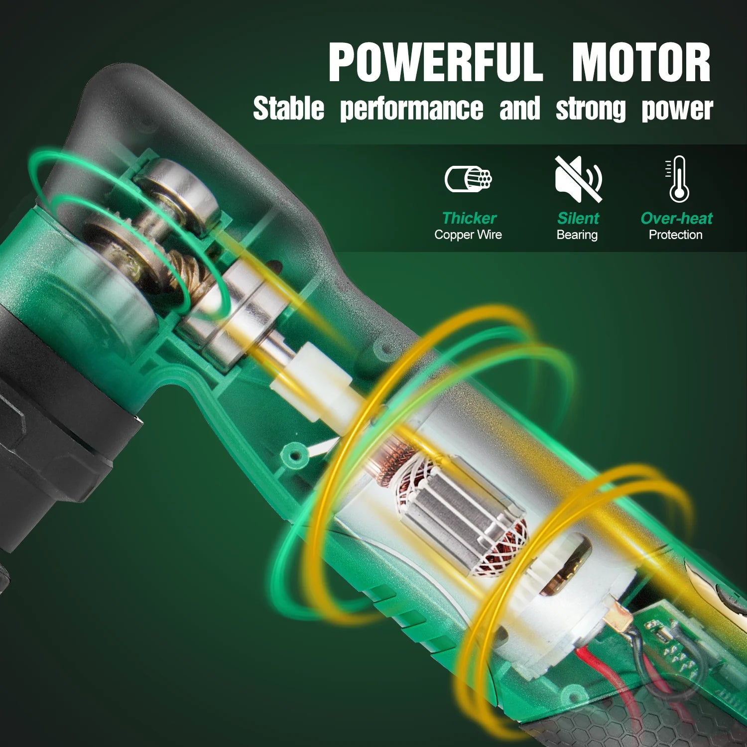 Portable Cordless Car Polisher 12V 2000-5500RPM Mini Buffer Kit with Pads Battery and Charger