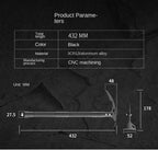 Heavy Duty Double Head Garden Hoe Portable Aluminium Outdoor Digging and Clearing Tool