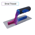 3 Piece Stainless Steel Plaster Spatula Set Ergonomic Handle Drywall Finishing Tools