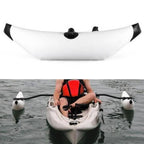 Inflatable Kayak Stabilizer Outrigger Float Kit with Mounting Rods and Hardware