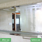 Anti Fog Glass Spray 300ml for Car Mirrors Windows Bathroom Glass with Foam and Towel