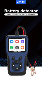 Portable 12V Car Battery Detector with Digital Display Automotive Testing Tool