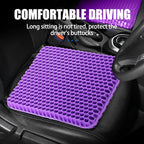 Breathable Gel Seat Cushion Honeycomb Design for Office Chair Car Seat Wheelchair Summer Cooling Pad