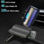 Electric Car Air Freshener Vent Clip Diffuser with 3 Liquid Fragrance Refills