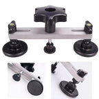 Paintless Dent Repair Bridge Puller Kit with 7 Tabs Car Body Dent Removal Tool Set