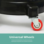 Bucket Dolly with Universal Casters Rolling Bucket Cart for Car Wash Plant Pot or Tool Box