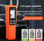 Brake Fluid Moisture Tester Digital LCD Display with Flexible Probe for DOT3 DOT4 DOT5.1