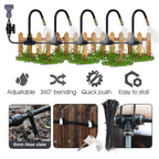 Outdoor Garden Misting System Kit 15m Adjustable Spray Nozzles Irrigation Set