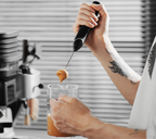 Cordless Rechargeable Electric Milk Frother 5V 2.5W Handheld Foam Maker with SUS304 Stainless Steel Whisk