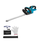 Cordless Electric Hedge Trimmer 51 cm Dual Blade Garden Shrub Cutter for 21 V Rechargeable Battery