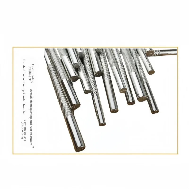Craftsmanship DIY Leather Tools Leather Carving Printing Tools 20 piece set Printing Punching Leather Leather Bag Carving Knocki