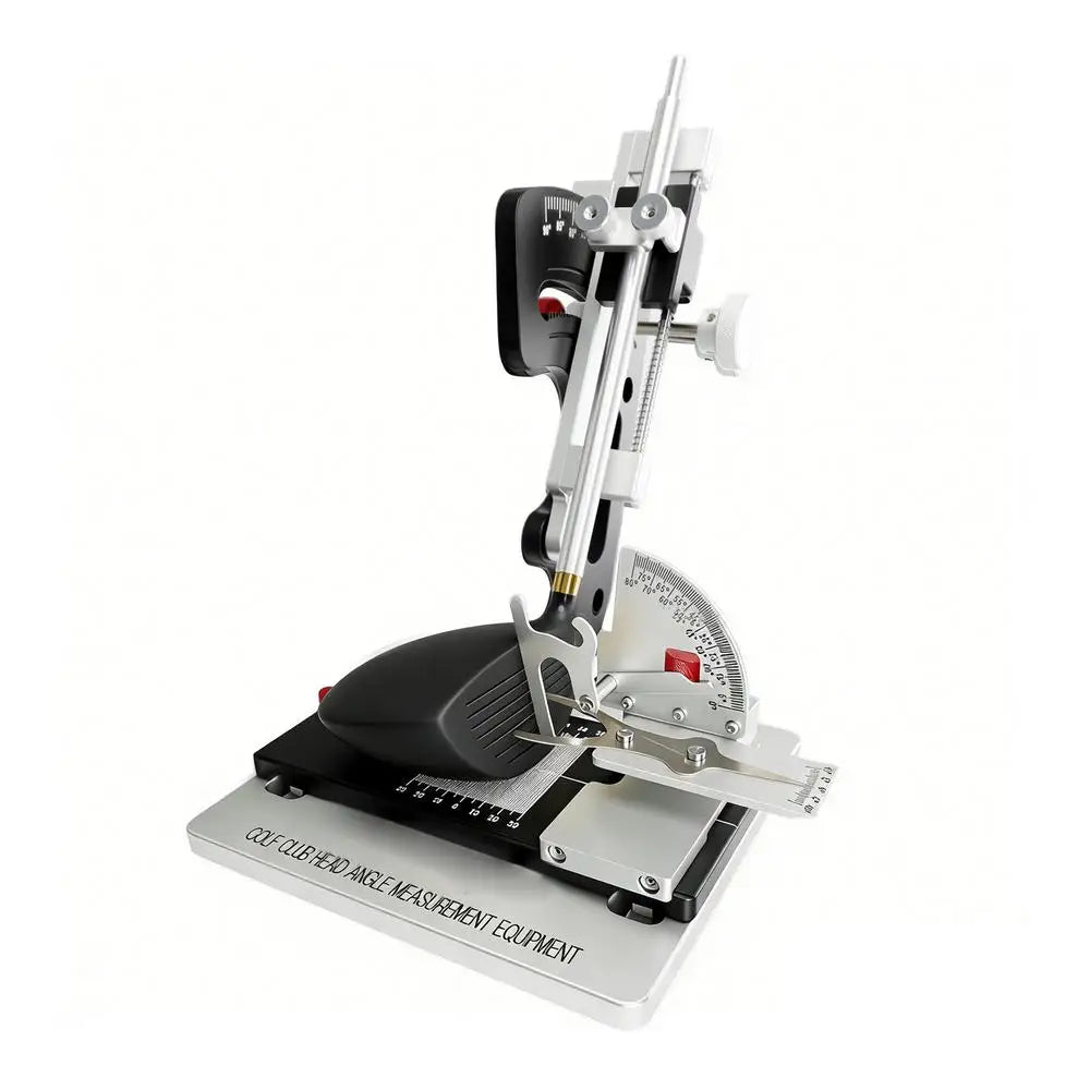 Golf Club Loft and Lie Gauge Steel Angle Measuring Tool with Built-In Bubble Level