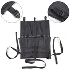Kayak Under Seat Storage Bag Nylon Mesh Organizer Pouch with Adjustable Buckle Strap