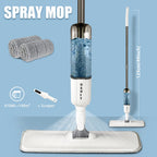 360° Spray Mop with 500ML Bottle, Reusable Microfiber Pads & Extendable Handle for Easy Cleaning