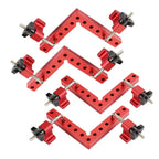 4 Piece Aluminium Alloy 90 Degree Positioning Squares Woodworking Corner Clamping Tool Set
